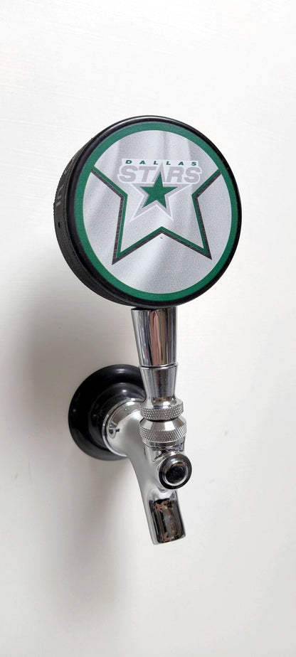 Dallas Stars Reverse Series Hockey Puck Beer Tap Handle