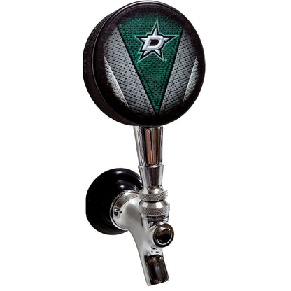 Dallas Stars Stitch Series Hockey Puck Beer Tap Handle