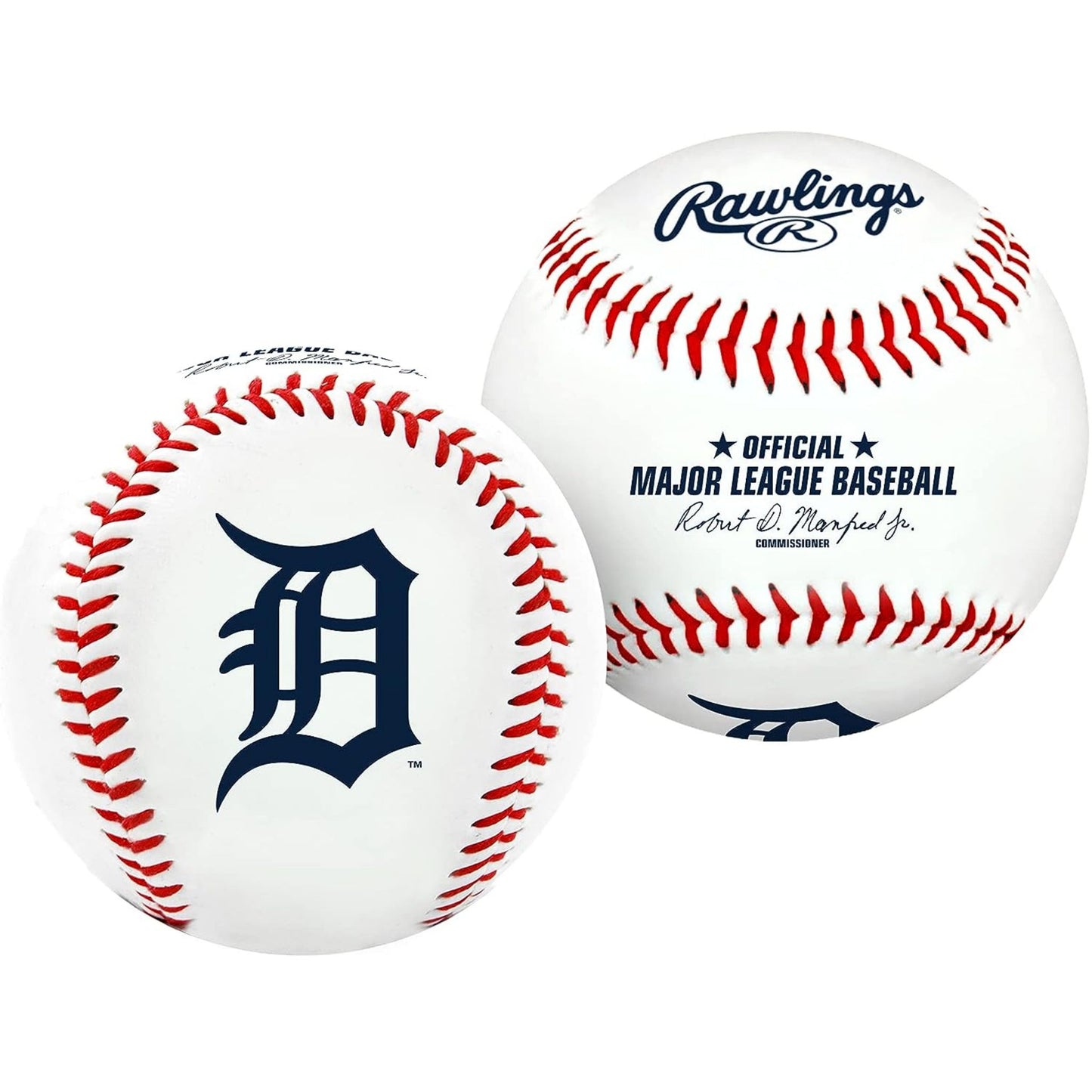 Detroit Tigers Collectible MLB Logo Baseball