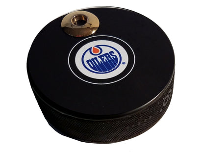 Edmonton Oilers Auto Series Artisan Hockey Puck Desk Pen Holder