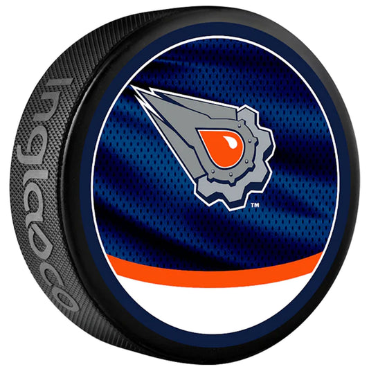 Edmonton Oilers Reverse Retro Series Collectible Hockey Puck- 2023 Release