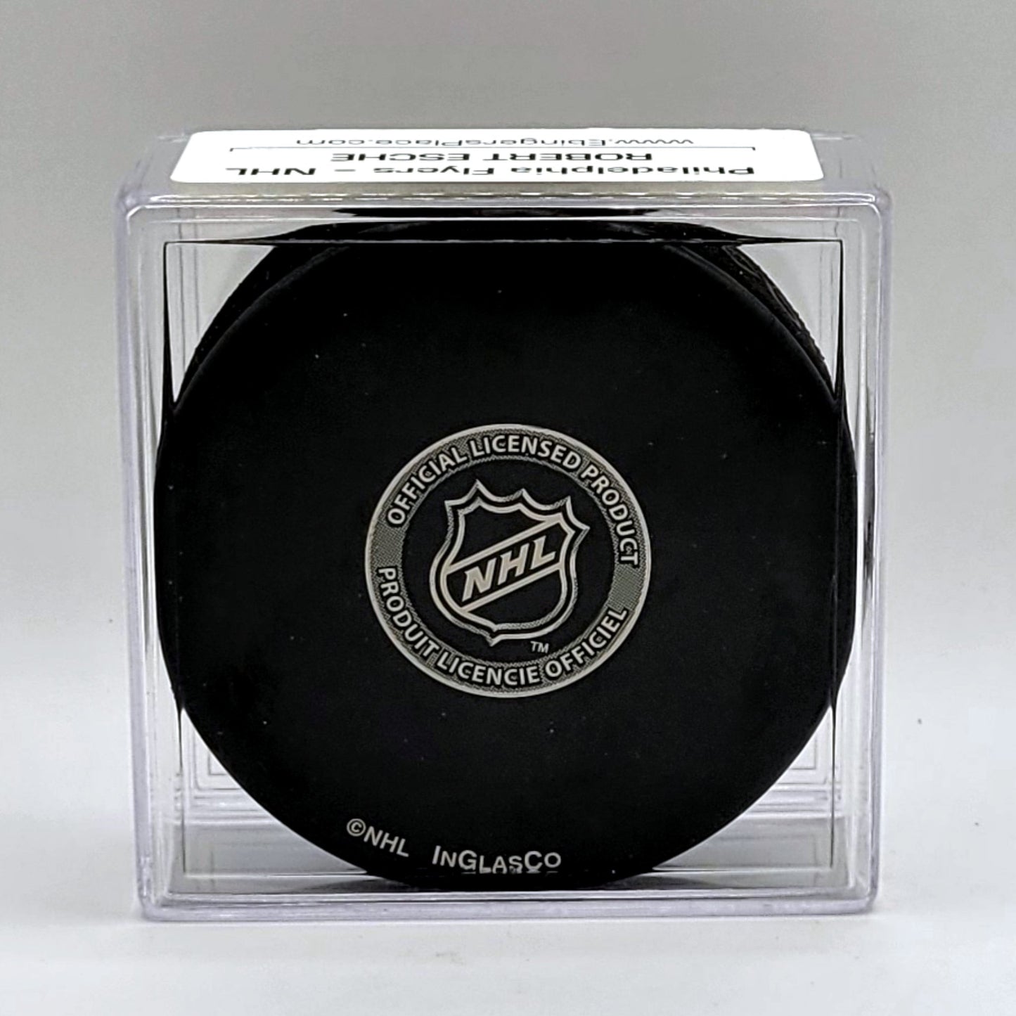 Philadelphia Flyers Robert Esche Autographed Hockey Puck With COA