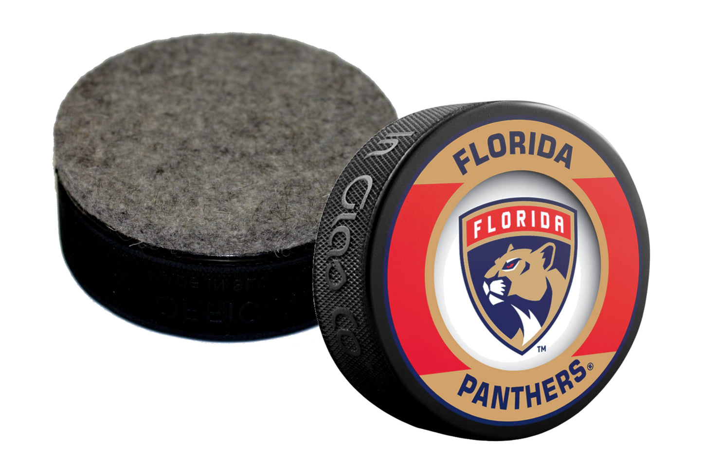 Florida Panthers Retro Series Hockey Puck Board Eraser For Chalk & Whiteboards