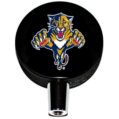 Florida Panthers Throwback Logo Basic Series Hockey Puck Beer Tap Handle