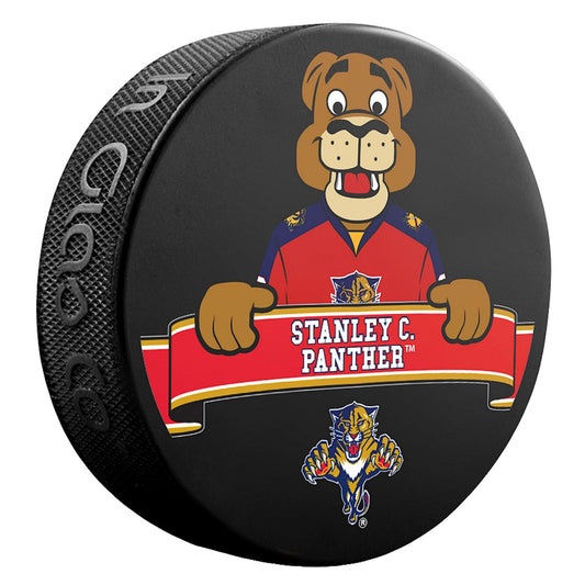 Florida Panthers Mascot Series Stanley C. Panther Collectible Hockey Puck