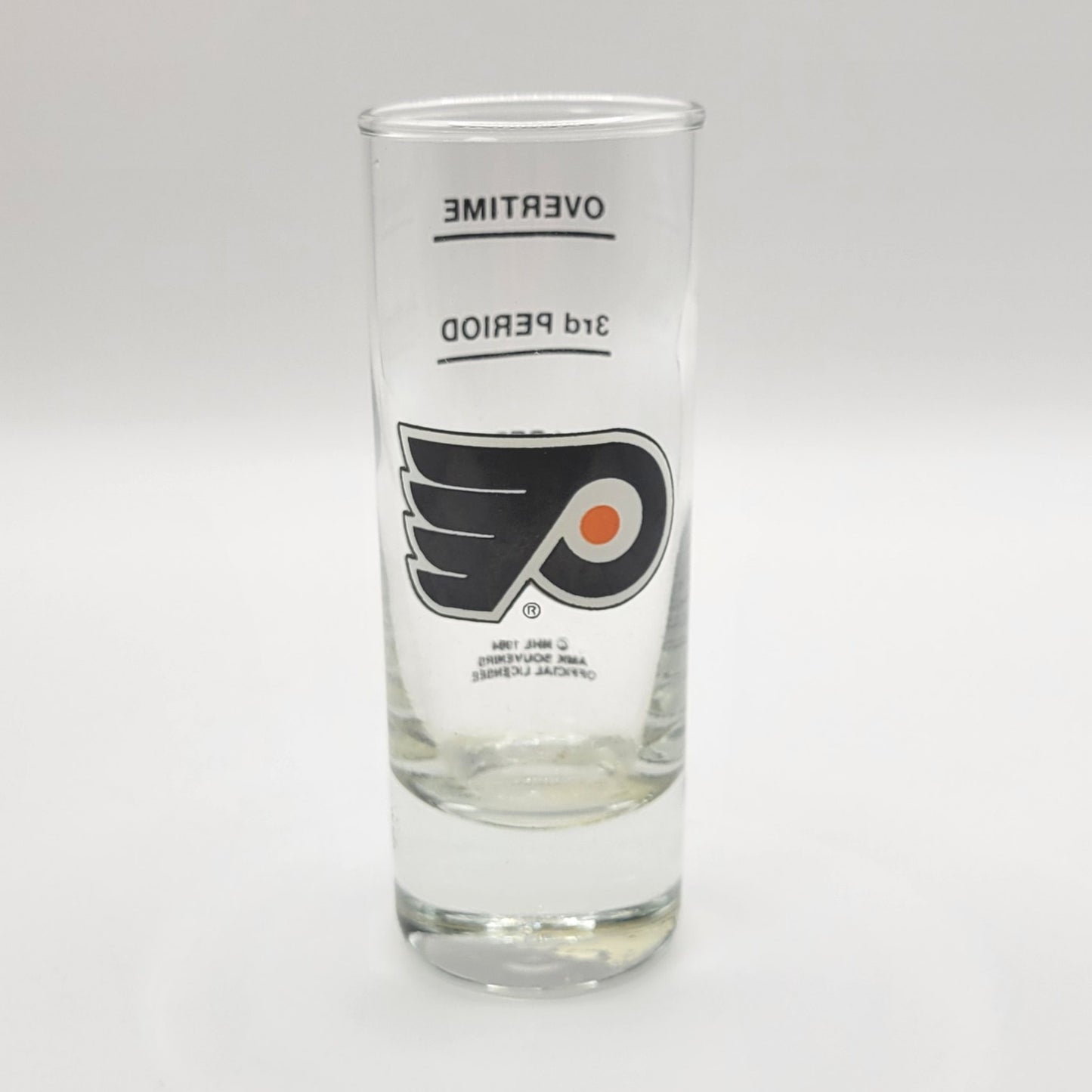 Philadelphia Flyers Collectible Shot Glass From 1994