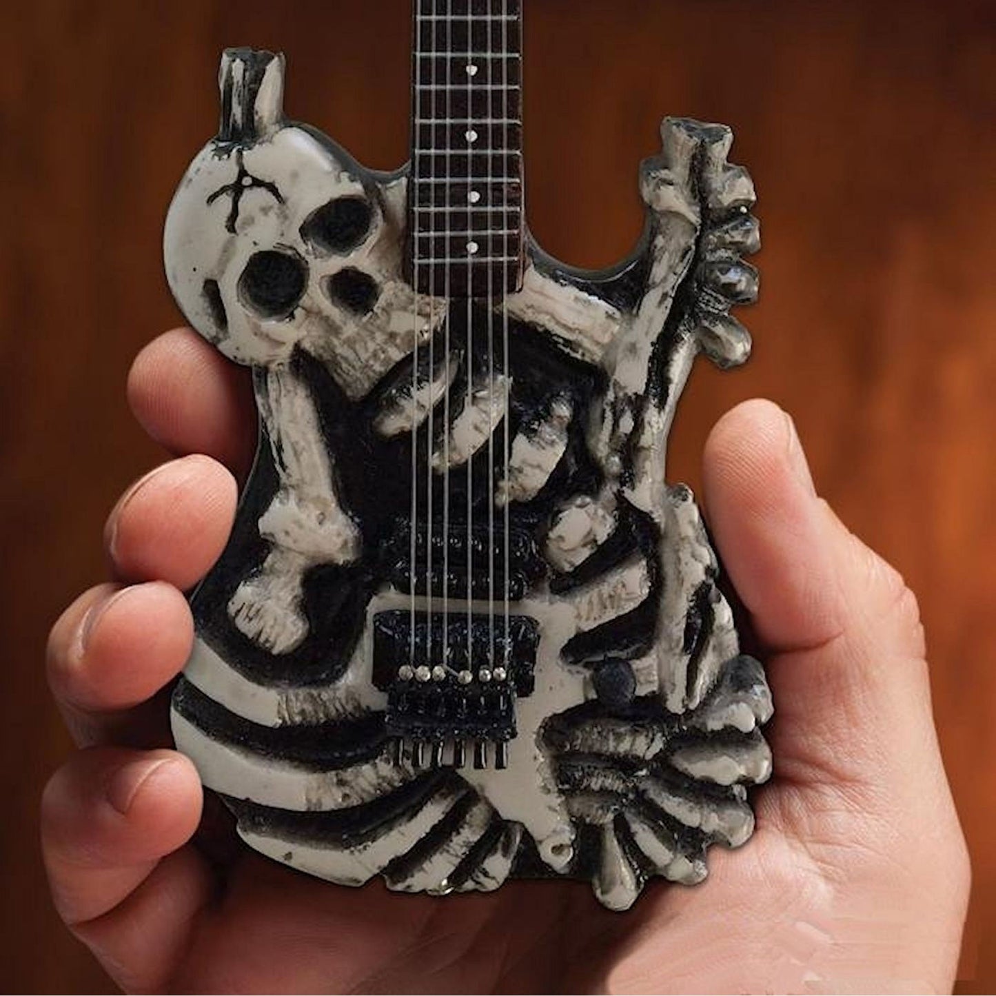 George Lynch Signature Skull & Bones J.FROG Mini Guitar Replica - Licensed