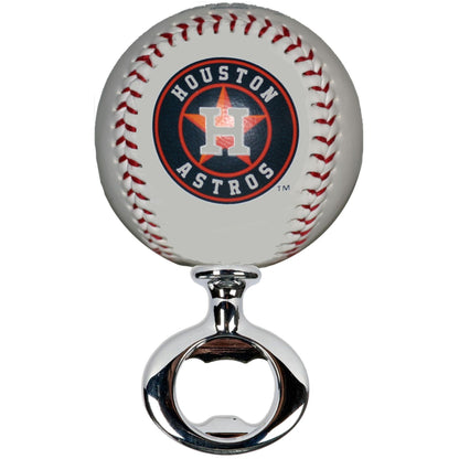 Houston Astros Licensed Baseball Fulcrum Series Bottle Opener