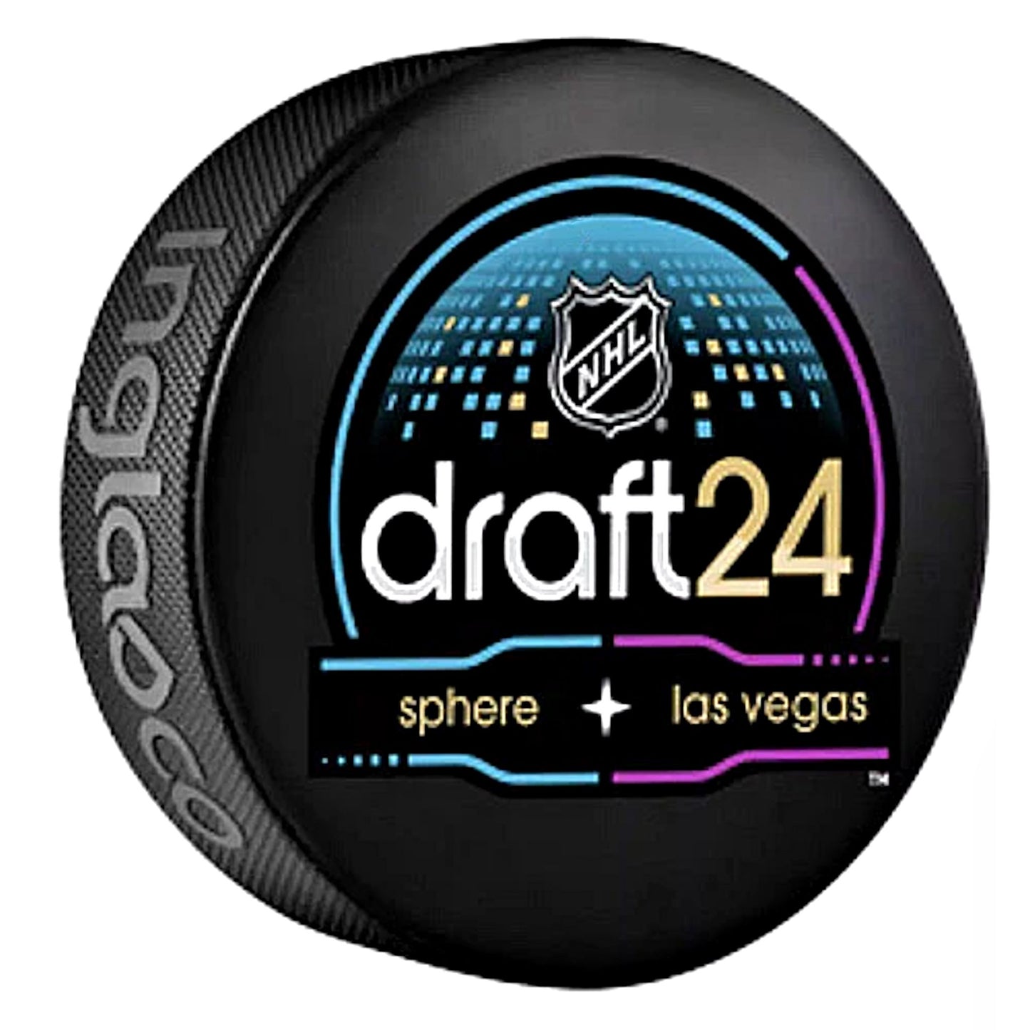 2024 NHL Draft Collectible Hockey Puck-Held In Las Vegas