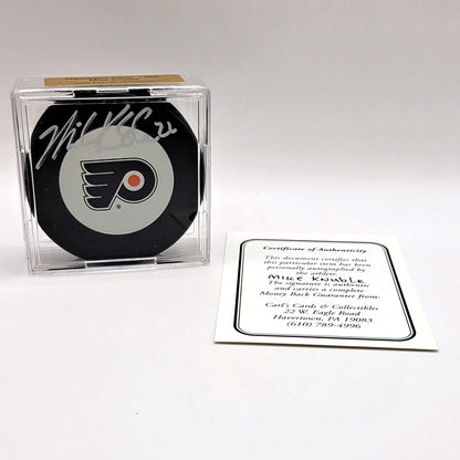 Philadelphia Flyers Mike Knuble Autographed Hockey Puck With COA