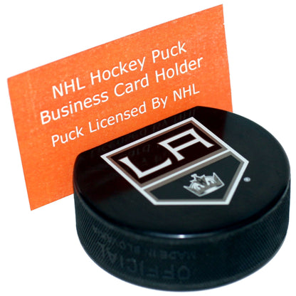Los Angeles Kings Basic Series Hockey Puck Business Card Holder