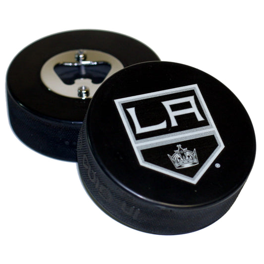 Los Angeles Kings Basic Series Hockey Puck Bottle Opener