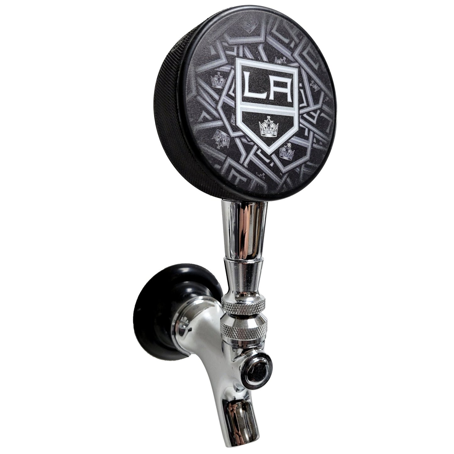 Los Angeles Kings Clone Series Hockey Puck Beer Tap Handle