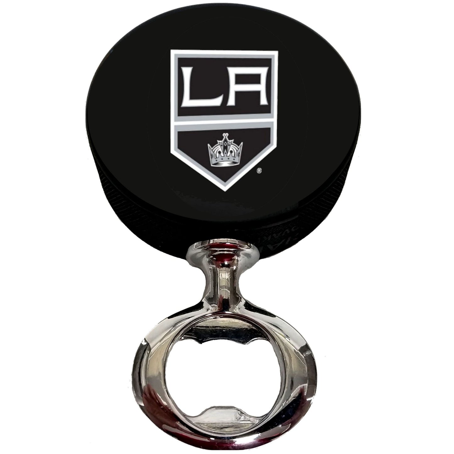 Los Angeles Kings FULCRUM Series Hockey Puck Bottle Opener