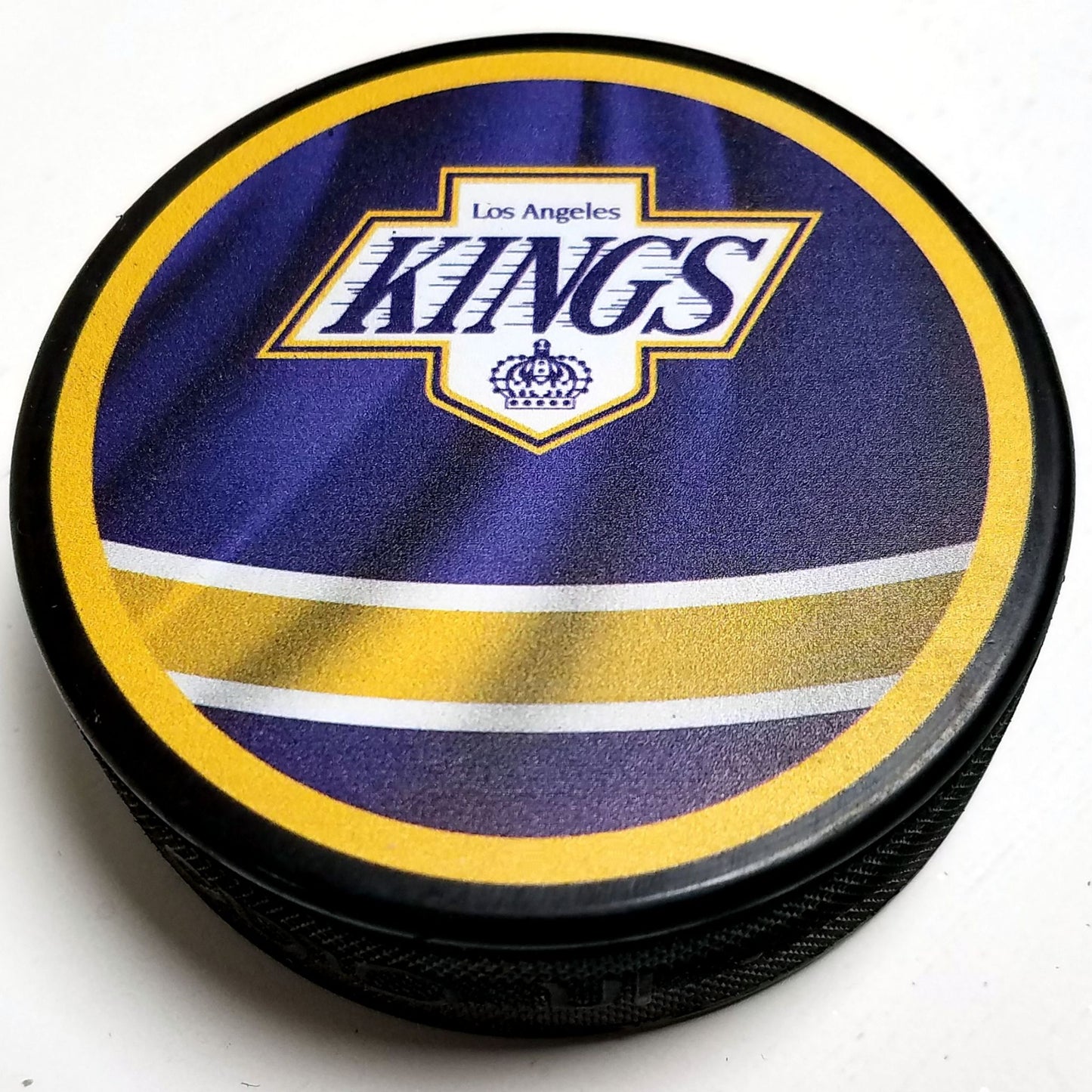 Los Angeles Kings Reverse Retro Series Collectible Hockey Puck