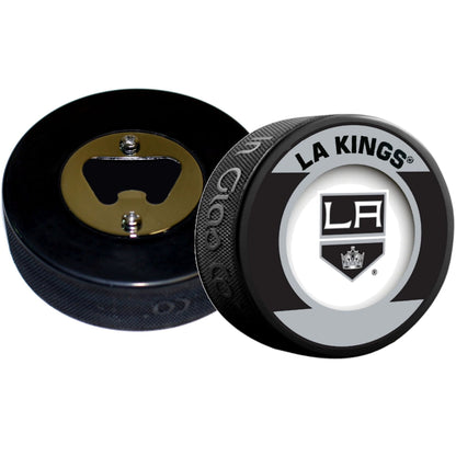 Los Angeles Kings Retro Series Hockey Puck Bottle Opener