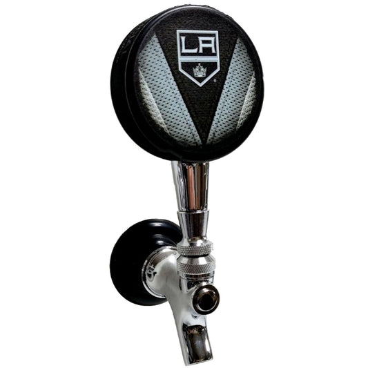 Los Angeles Kings Stitch Series Hockey Puck Beer Tap Handle