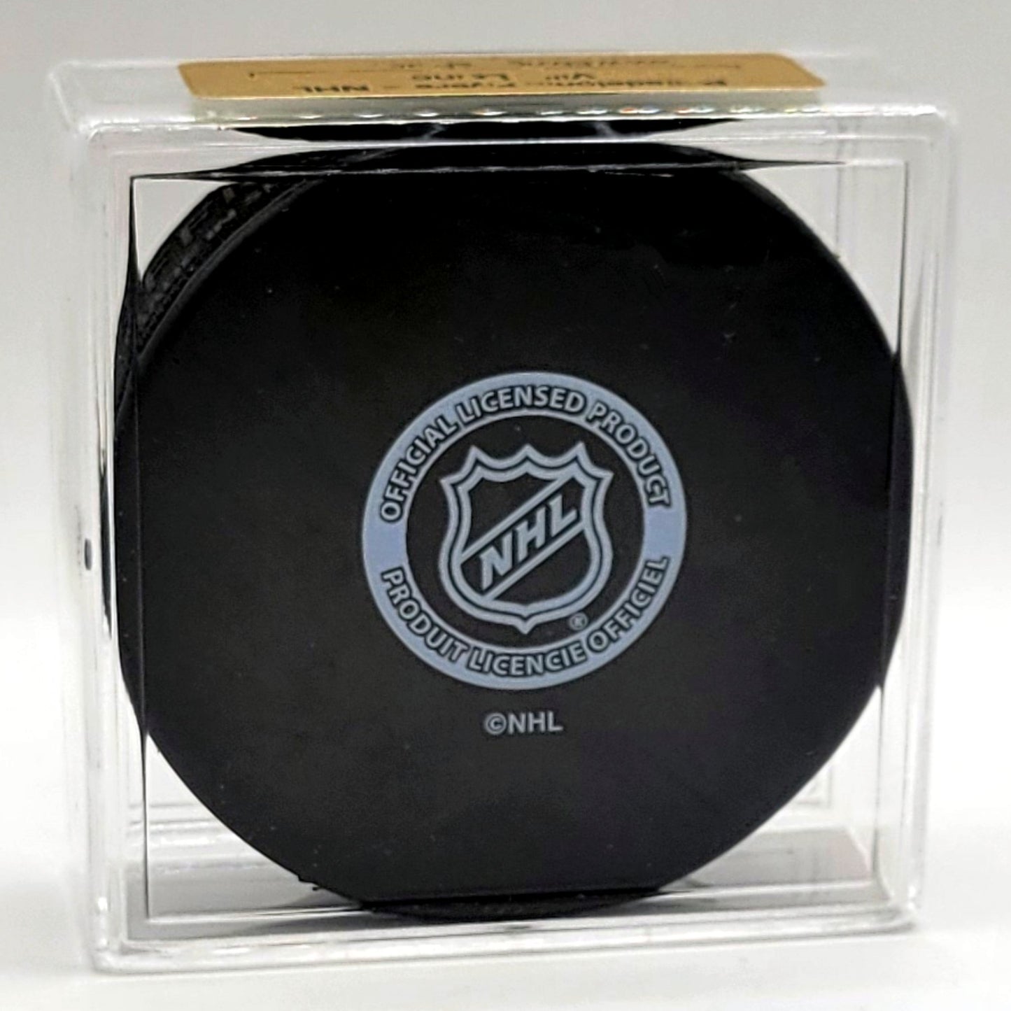 Philadelphia Flyers Ville Leino Autographed Hockey Puck With COA