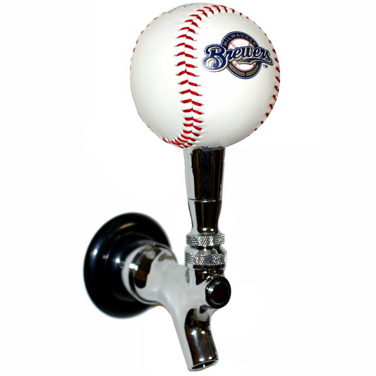 Milwaukee Brewers Throwback Logo Licensed Baseball Beer Tap Handle