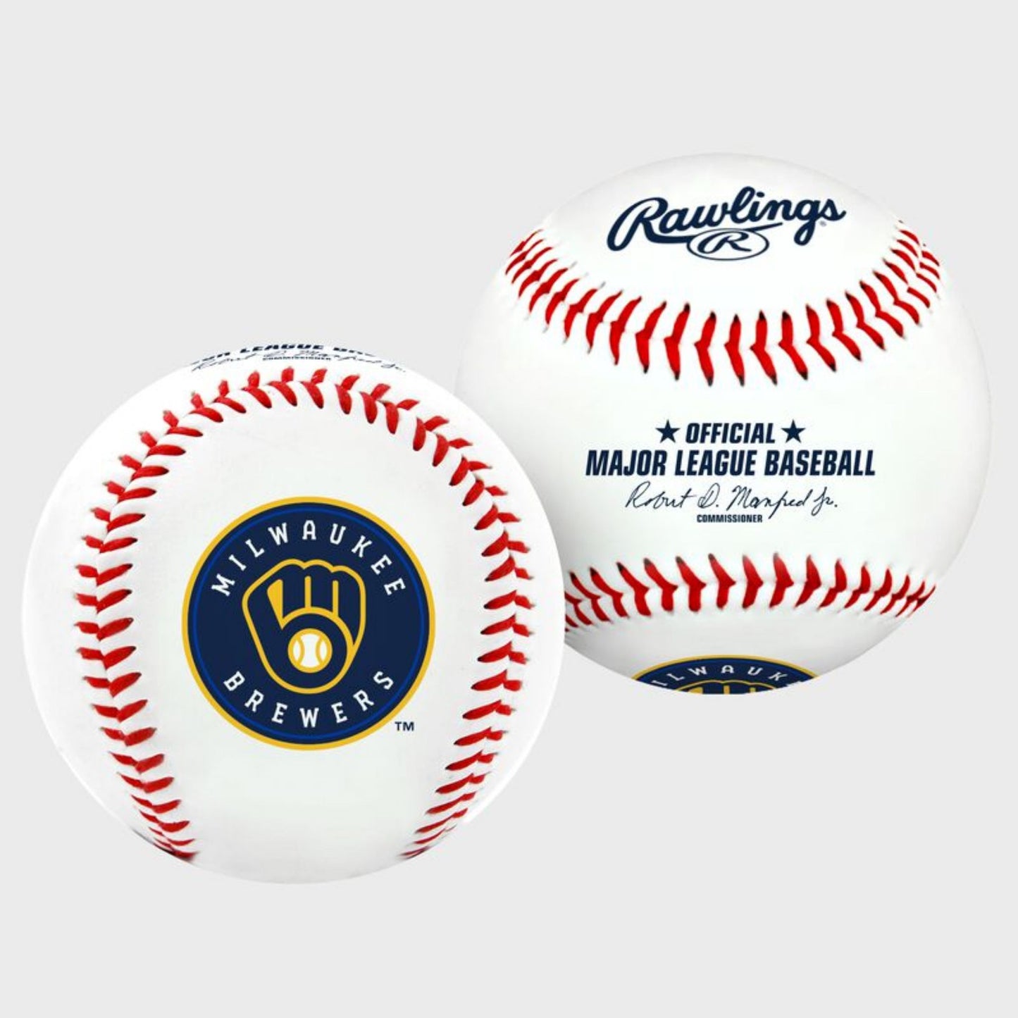Milwaukee Brewers Collectible MLB Logo Baseball