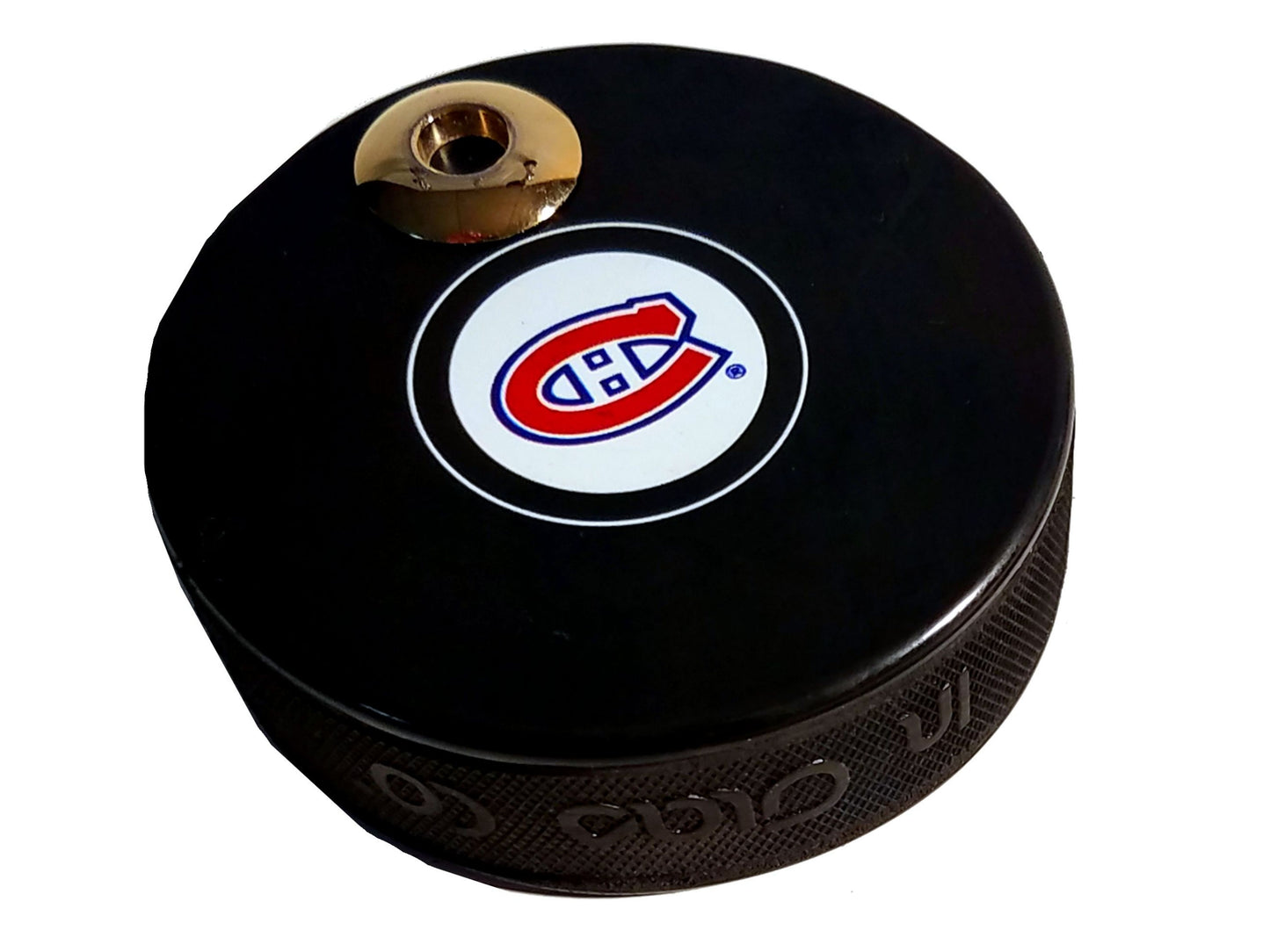 Montreal Canadiens Auto Series Artisan Hockey Puck Desk Pen Holder