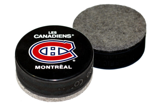 Montreal Canadiens Basic Series Hockey Puck Board Eraser For Chalk & Whiteboards