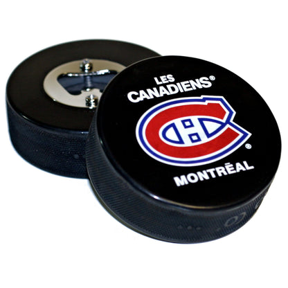 Montreal Canadiens Basic Series Hockey Puck Bottle Opener