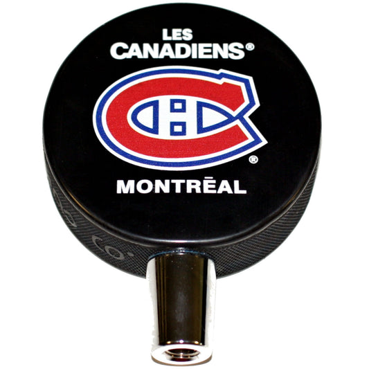 Montreal Canadiens Basic Series Hockey Puck Beer Tap Handle