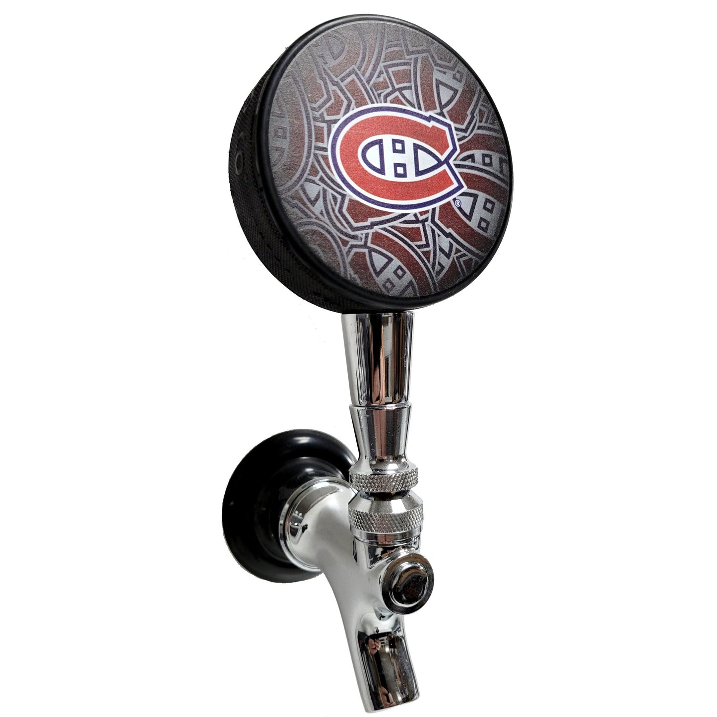 Montreal Canadiens Clone Series Hockey Puck Beer Tap Handle