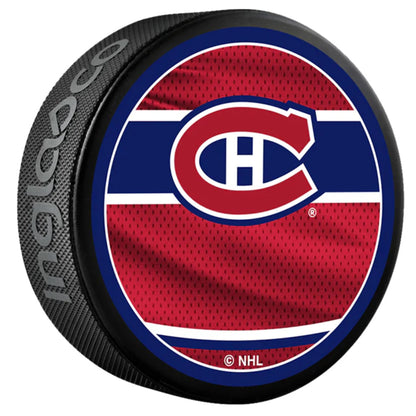 Montreal Canadiens Reverse Retro Series Collectible Hockey Puck