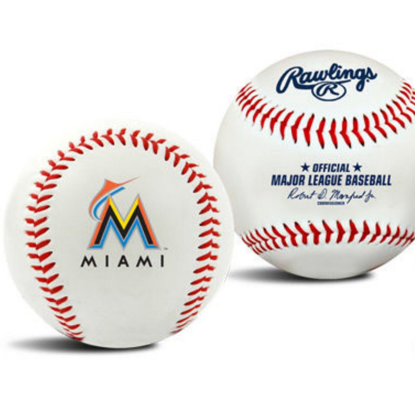 Miami Marlins Throwback Logo Collectible MLB Logo Baseball
