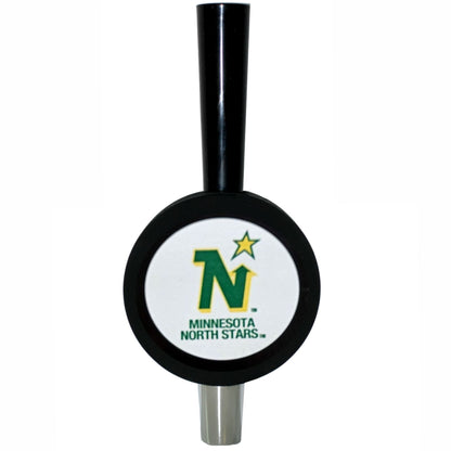 Minnesota Northstars Vintage Series Tall-Boy Hockey Puck Beer Tap Handle