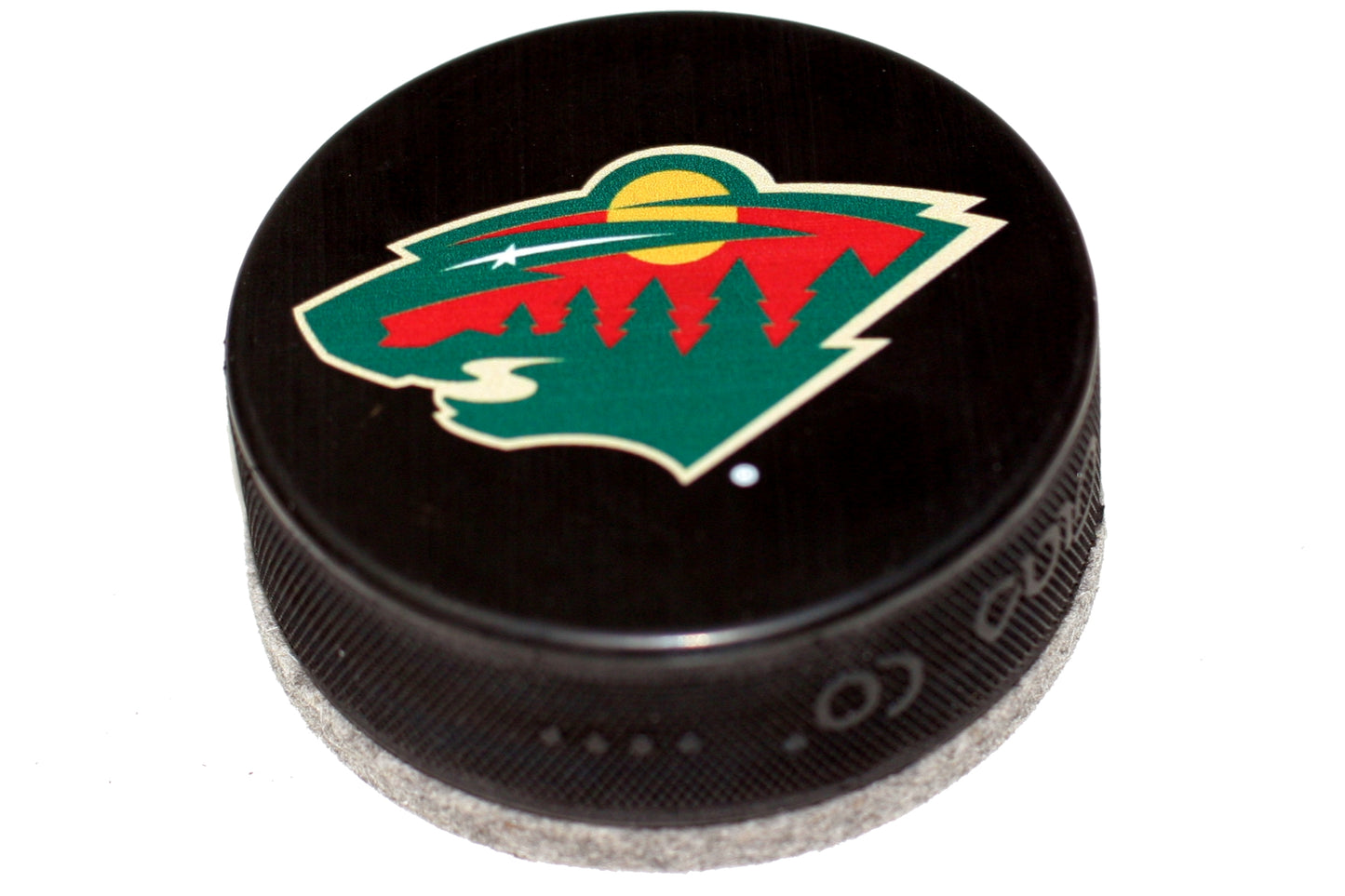 Minnesota Wild Basic Series Hockey Puck Board Eraser For Chalk & Whiteboards