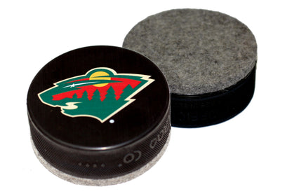 Minnesota Wild Basic Series Hockey Puck Board Eraser For Chalk & Whiteboards