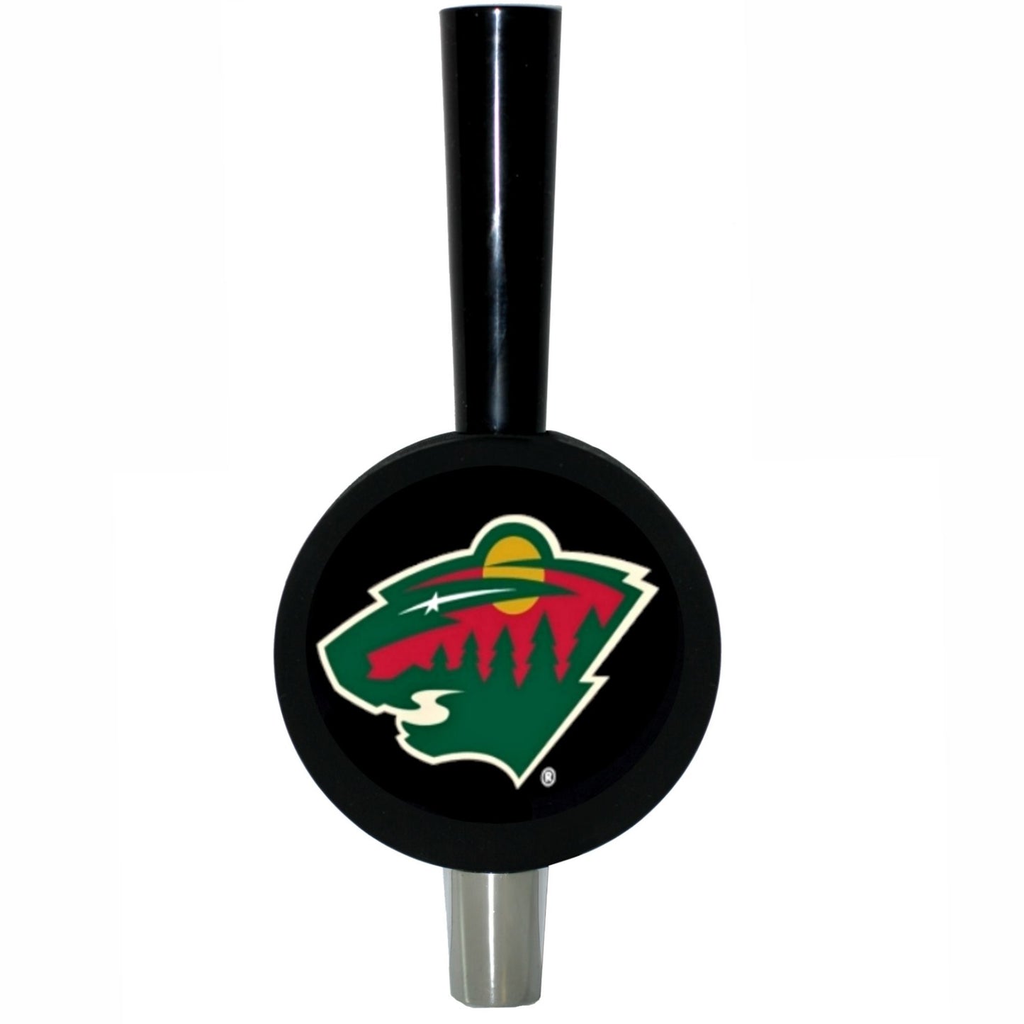 Minnesota Wild Tall-Boy Hockey Puck Beer Tap Handle