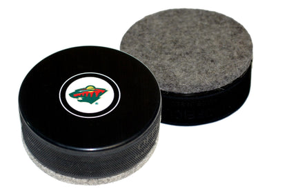 Minnesota Wild Autograph Series Hockey Puck Board Eraser For Chalk & Whiteboards