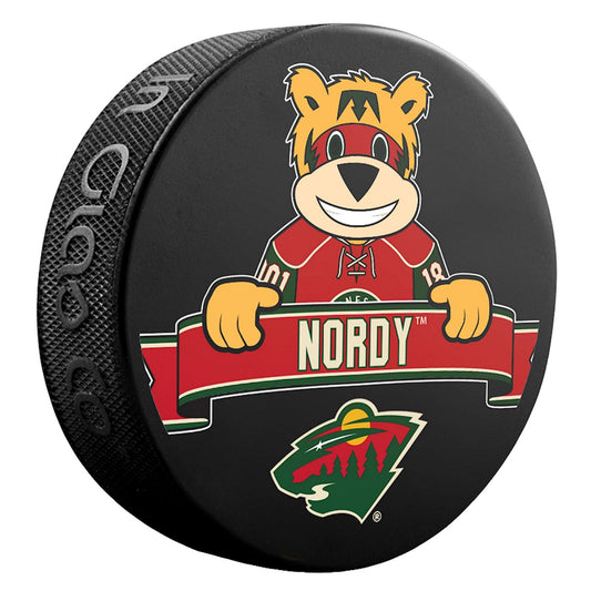 Minnesota Wild Mascot Series Nordy Collectible Hockey Puck