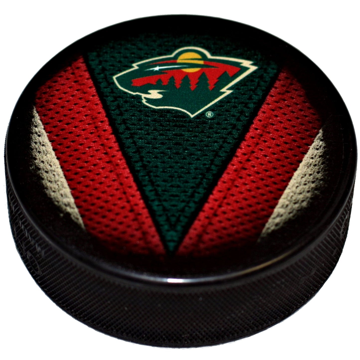 Minnesota Wild Stitch Series Collectible Hockey Puck