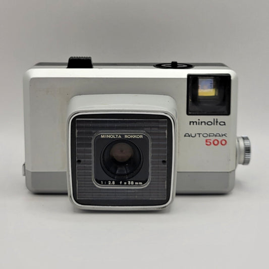 Vintage Minolta AUTOPAK 500 Film Camera