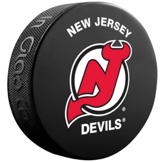 New Jersey Devils Basic Style Collectible Hockey Puck