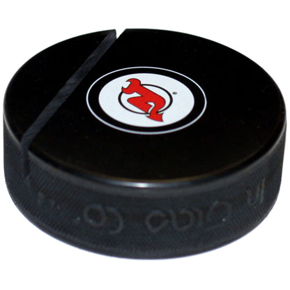 New Jersey Devils Autograph Series Hockey Puck Business Card Holder
