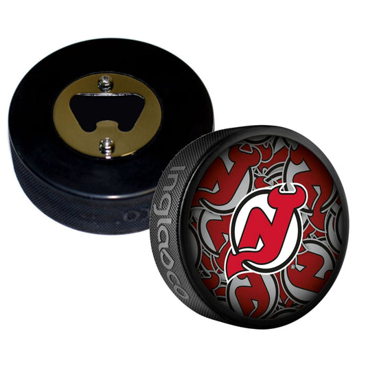 New Jersey Devils Clone Series Hockey Puck Bottle Opener