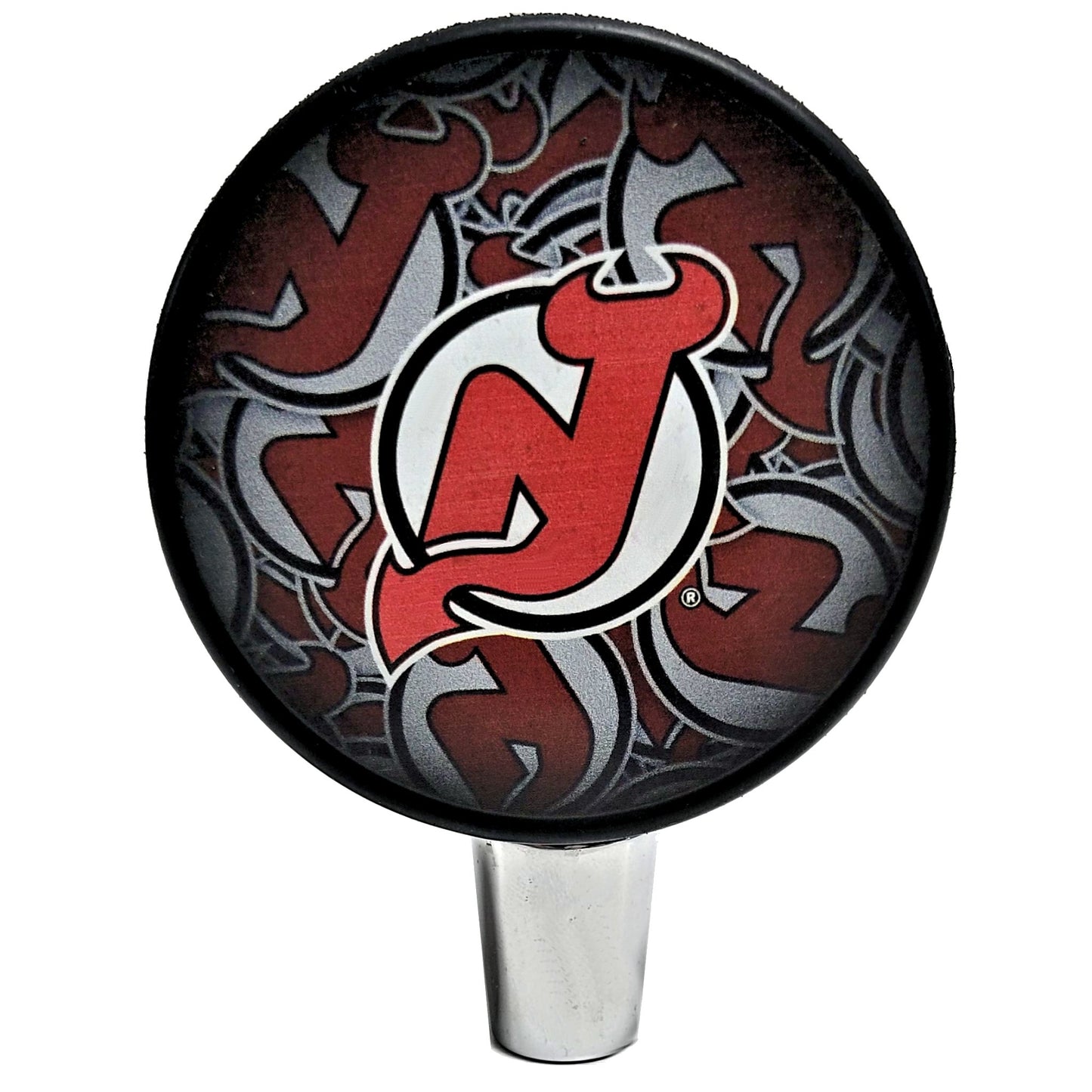 New Jersey Devils Clone Series Hockey Puck Beer Tap Handle