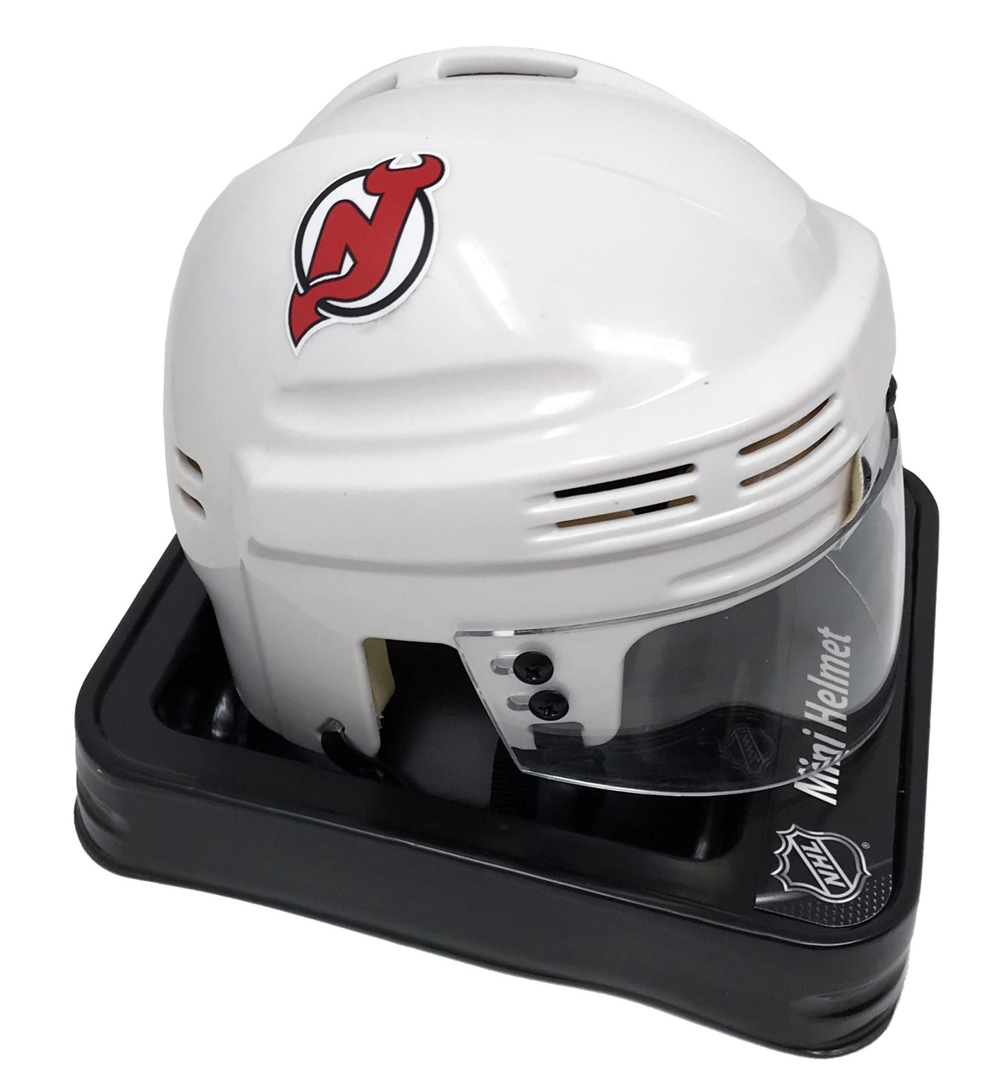 New Jersey Devils White Unsigned Collectible Mini Hockey Helmet