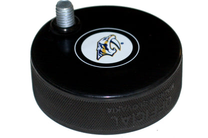 Nashville Predators Autograph Series Hockey Puck Beer Tap Handle Display