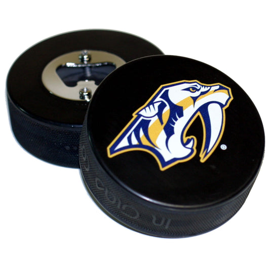 Nashville Predators Basic Series Hockey Puck Bottle Opener