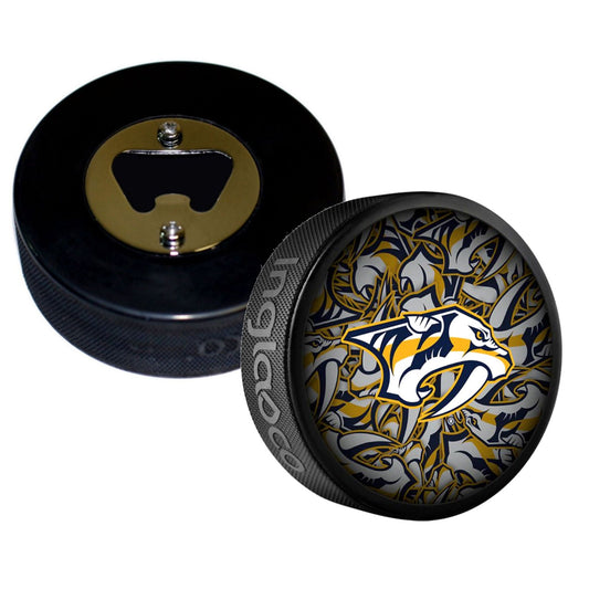 Nashville Predators Clone Series Hockey Puck Bottle Opener