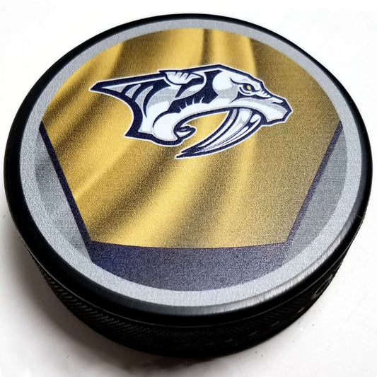 Nashville Predators Reverse Retro Series Collectible Hockey Puck