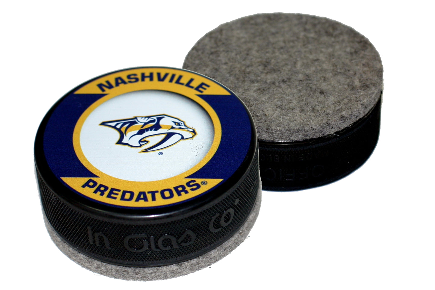 Nashville Predators Retro Series Hockey Puck Board Eraser For Chalk & Whiteboards