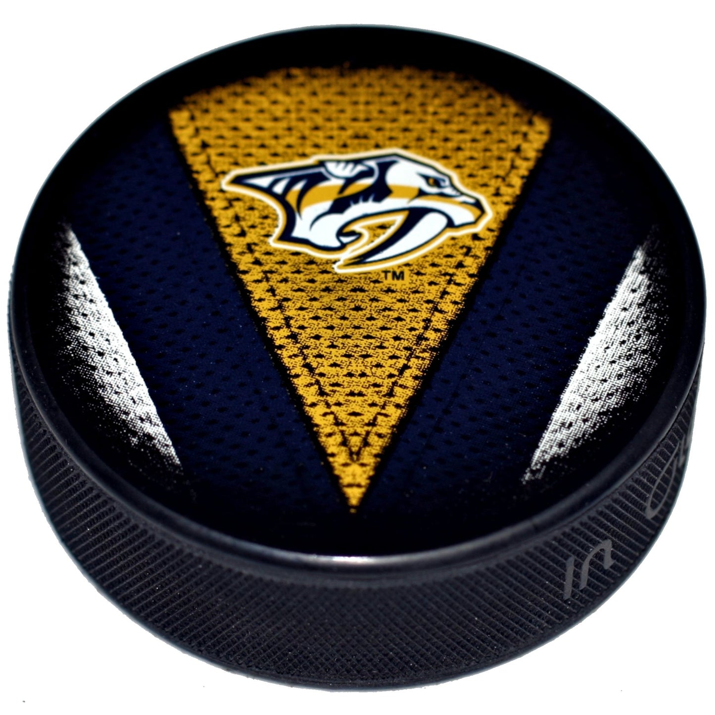 Nashville Predators Stitch Series Collectible Hockey Puck